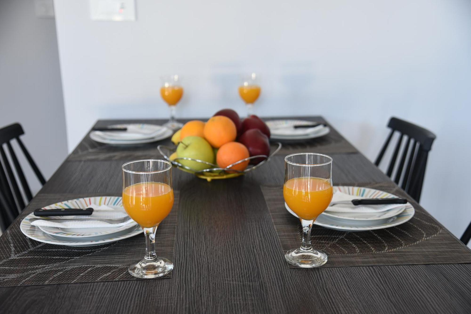 Pirgos Deluxe Apartment - Private Parking กิสเซมอส ภายนอก รูปภาพ