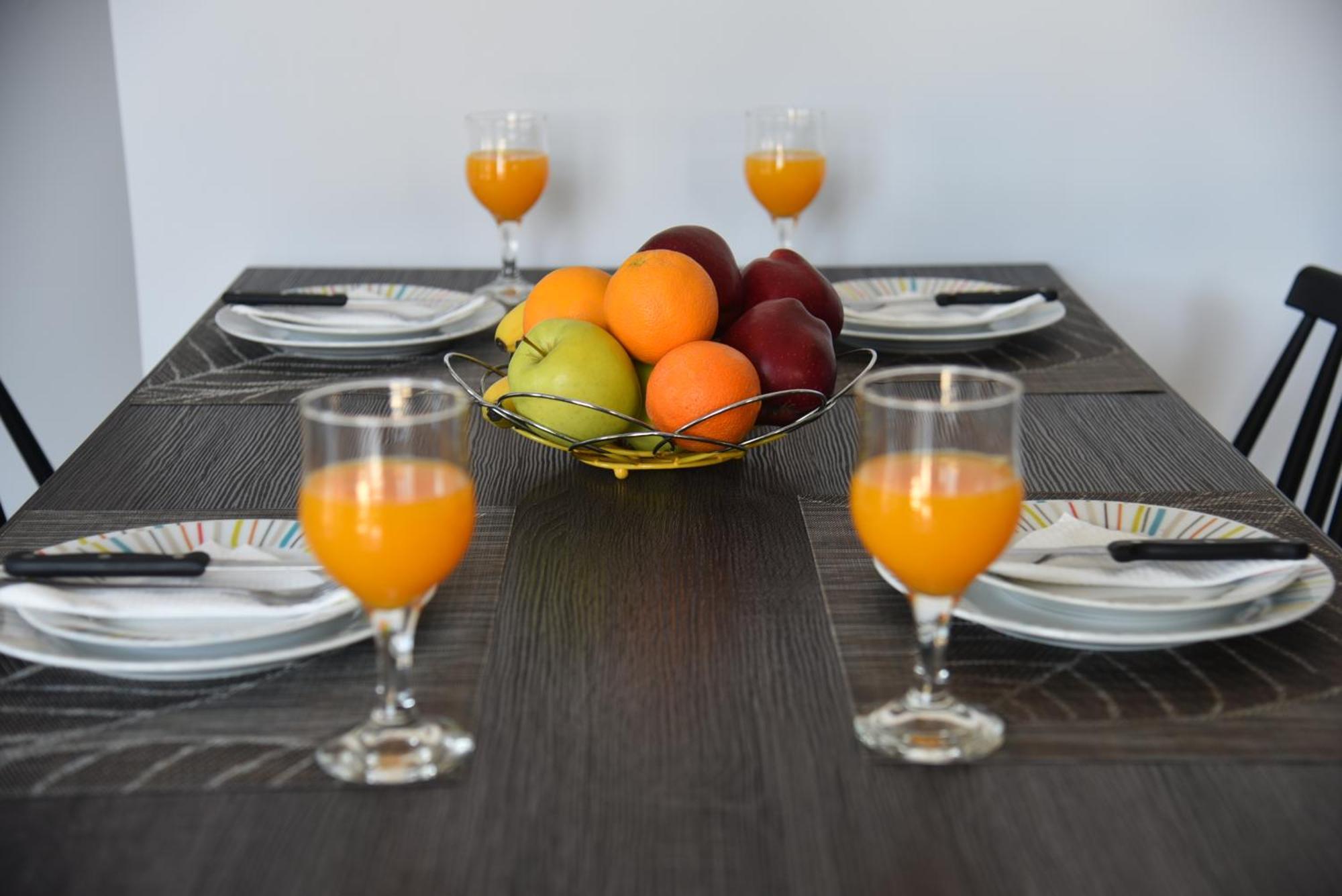 Pirgos Deluxe Apartment - Private Parking กิสเซมอส ภายนอก รูปภาพ